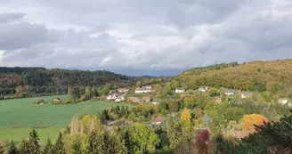 Vue depuis le sentier Vue depuis le sentier