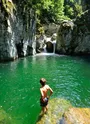 baignade dans la Borne