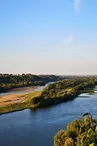 Île Neuve vue depuis panorama du Champalud, Champtoceaux