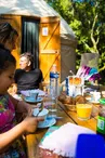 Yourtes au Camping Mille Etoiles