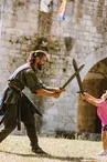 1 Chateau Bergerac jeux enfants bois chevaliers