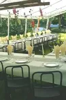 Piscine chauffée et transats