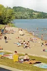 Plage du lac de la Liez