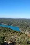 Lac de Bimont vue de la montagne