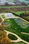 Vue aérienne du parc de loisirs