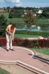 Mamers. Plans d'eau. Mini Golf
